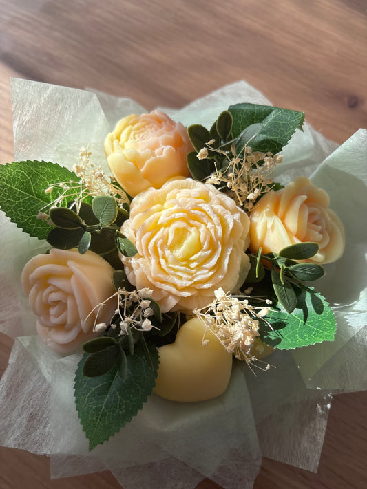 Bouquet Éternel avec Contenant – Parfum Agrumes