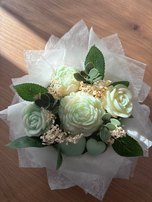Bouquet Éternel avec Contenant – Parfum Muguet