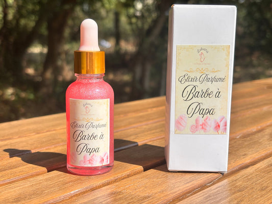 Elixir Parfumé Barbe à Papa - flacon et coffret