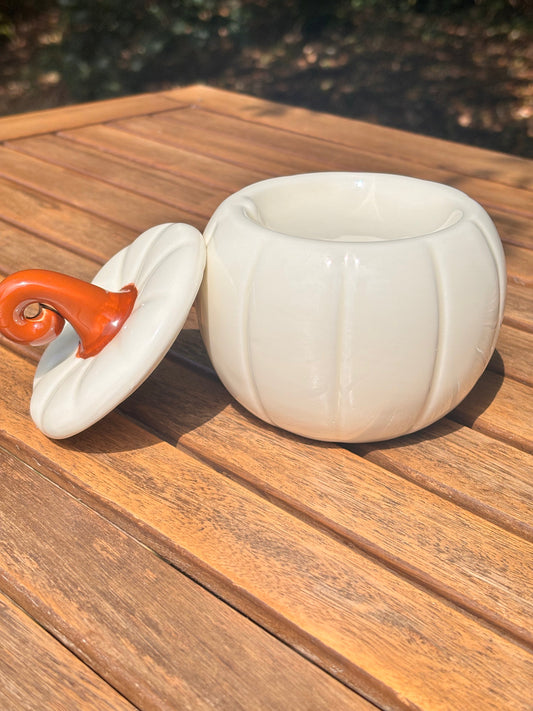 Brûle-Parfum Citrouille – diffuseur céramique déco automne maison