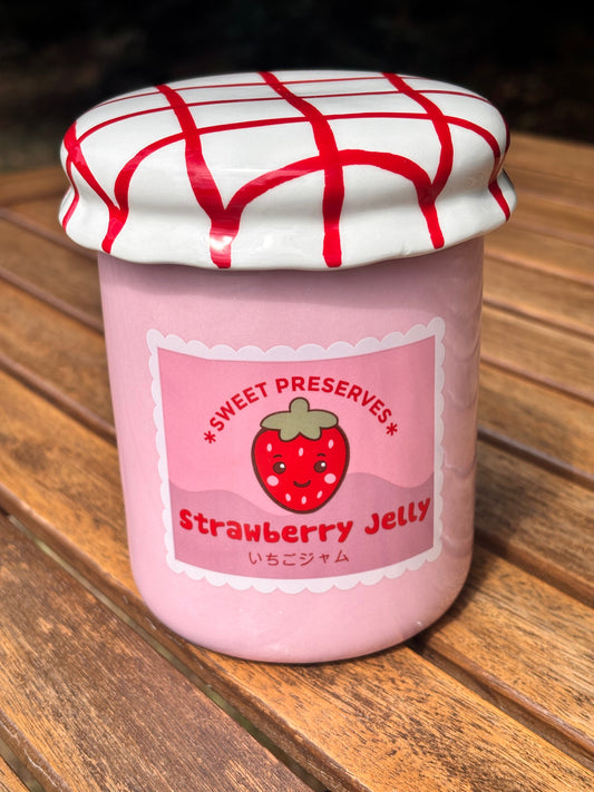 Brûle-Parfum Strawberry Jelly – diffuseur céramique déco original maison