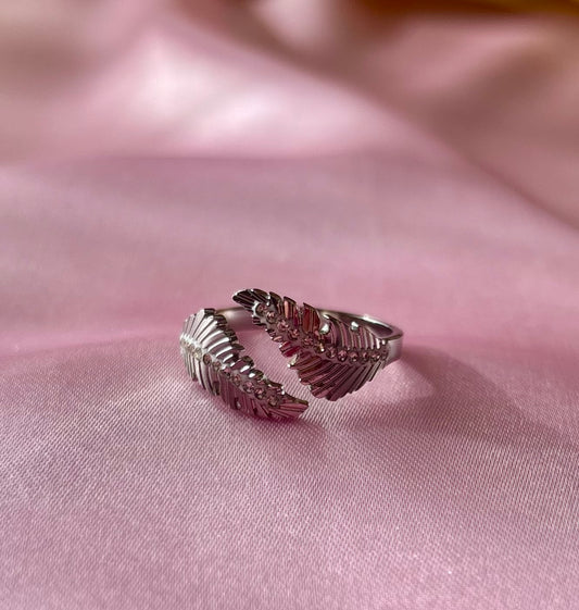 Bague Palma Argentée