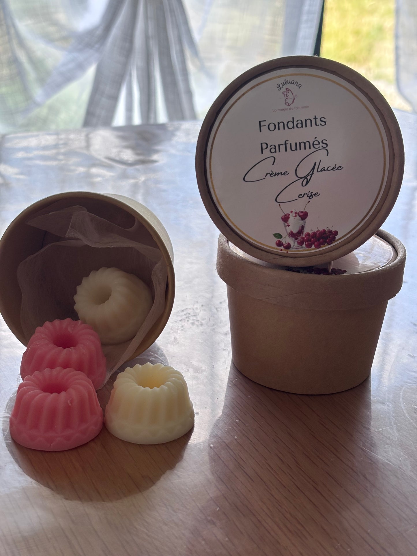 Box Fondants Parfumés – Crème Glacée Cerise