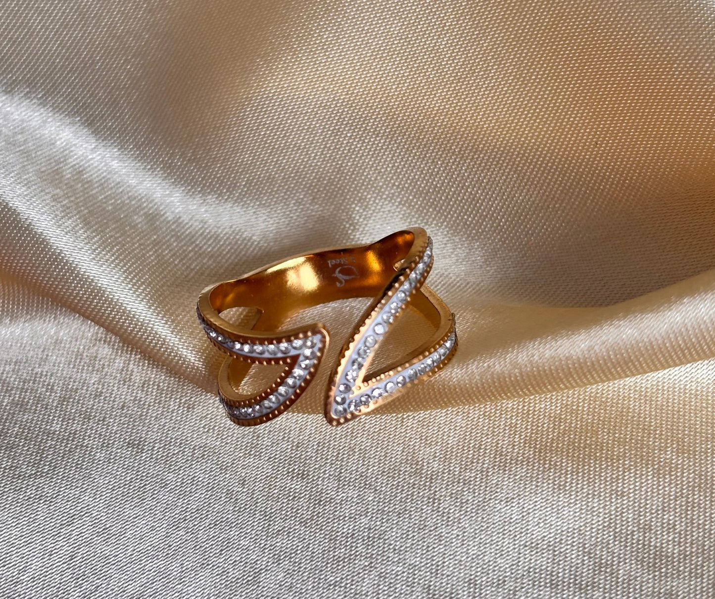 Bague Alexia Dorée - vue 1