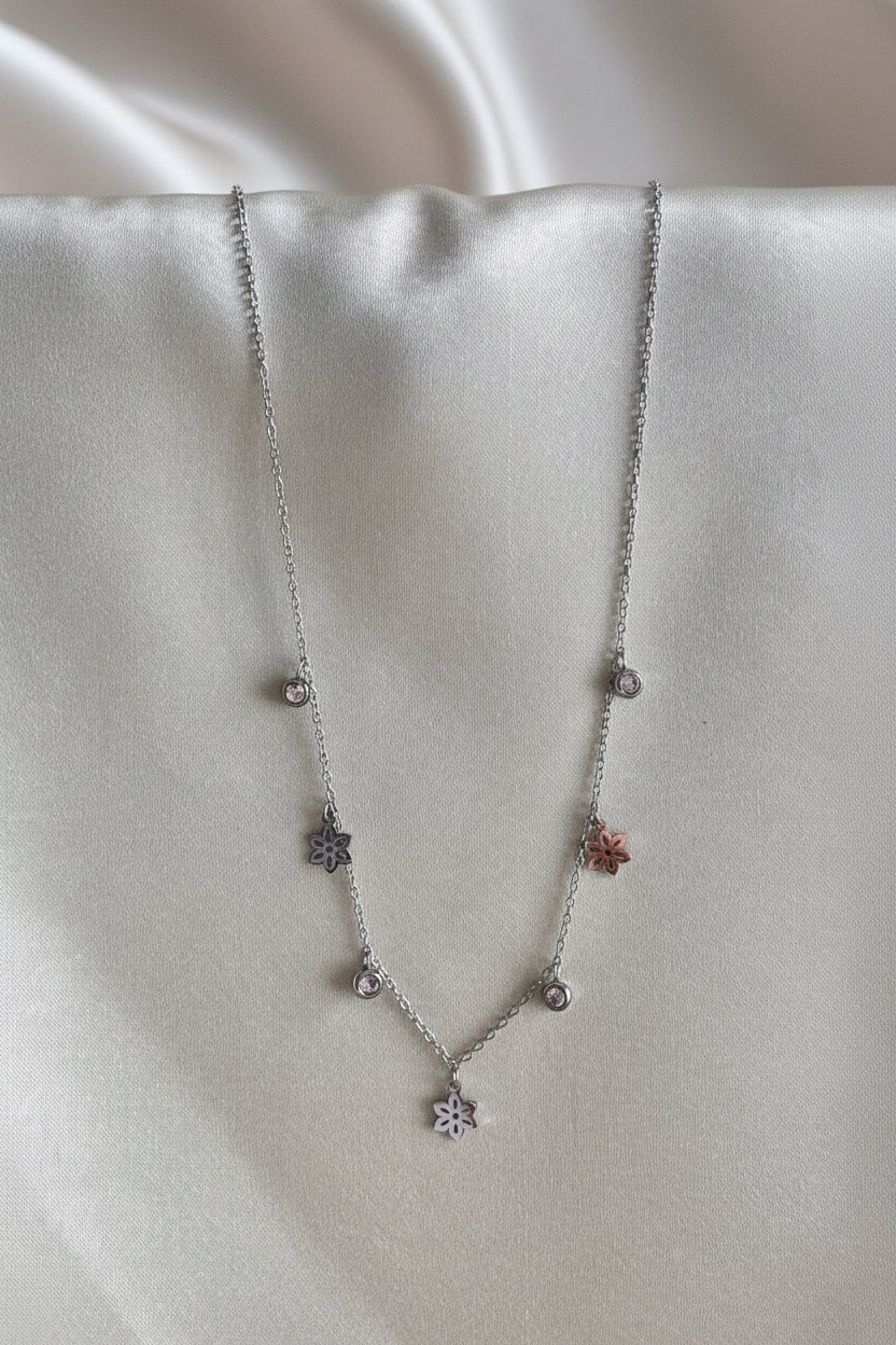 Collier Évelyne Argent - vue d’ensemble