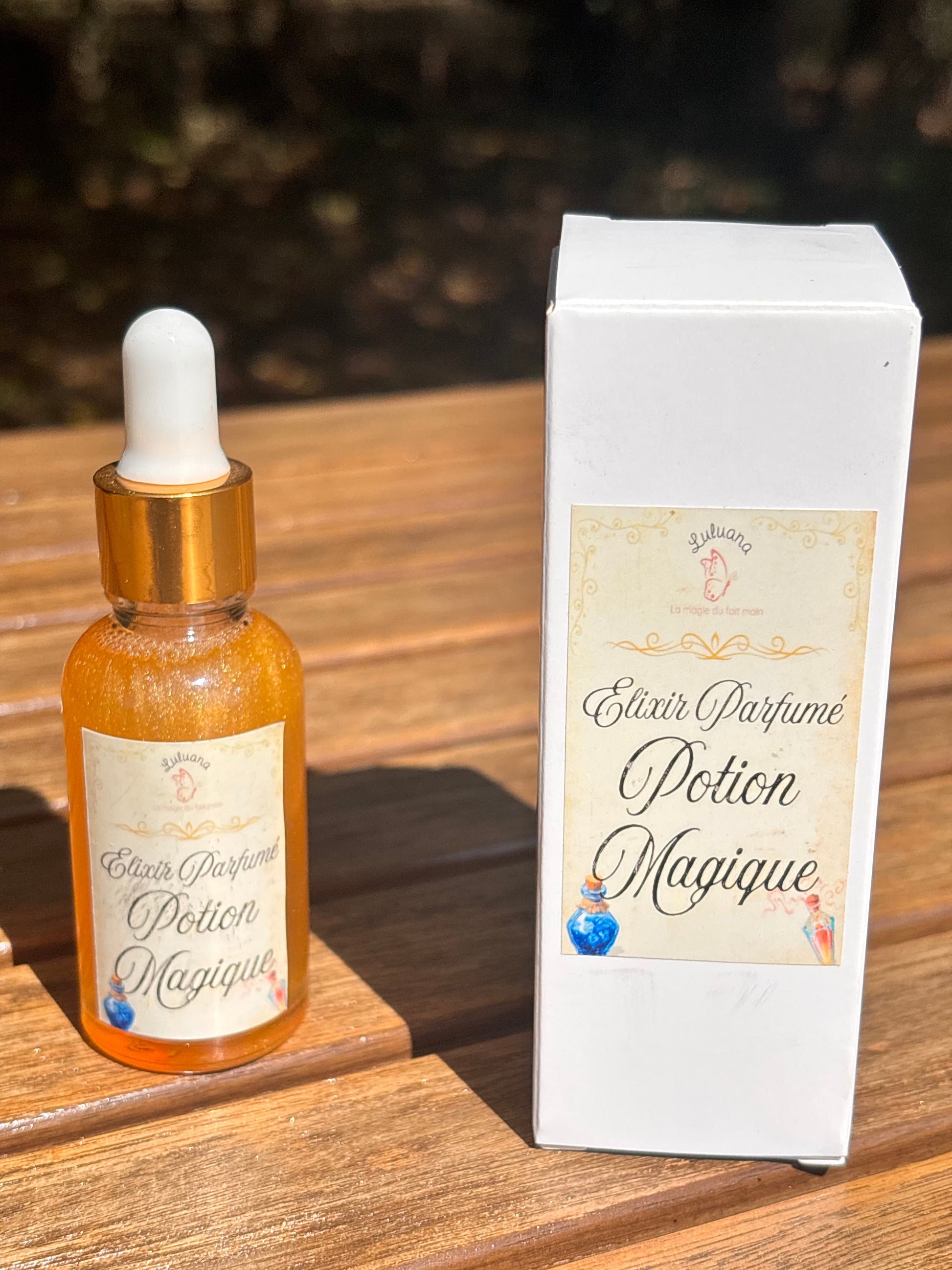 Elixir Parfumé Potion Magique - flacon et coffret
