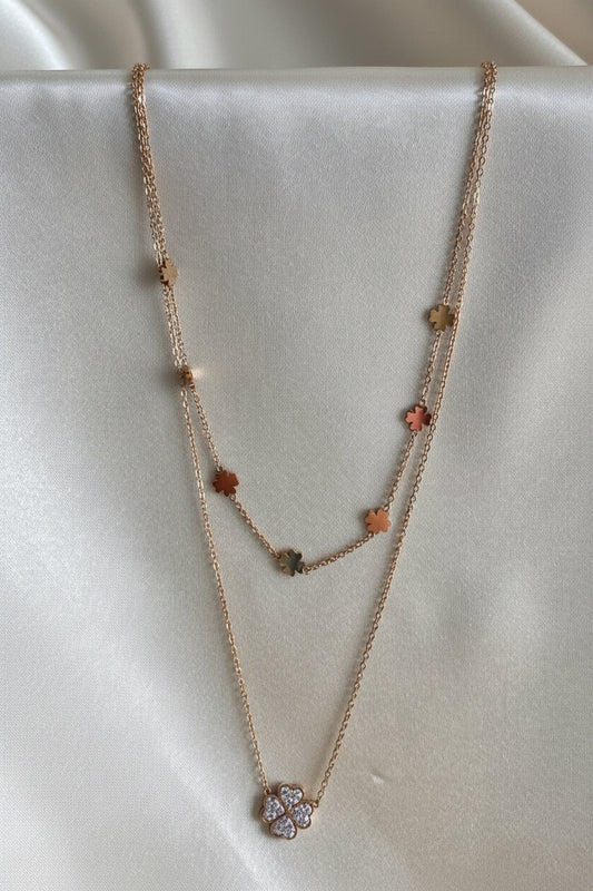 Collier Isaure - vue d’ensemble double rang