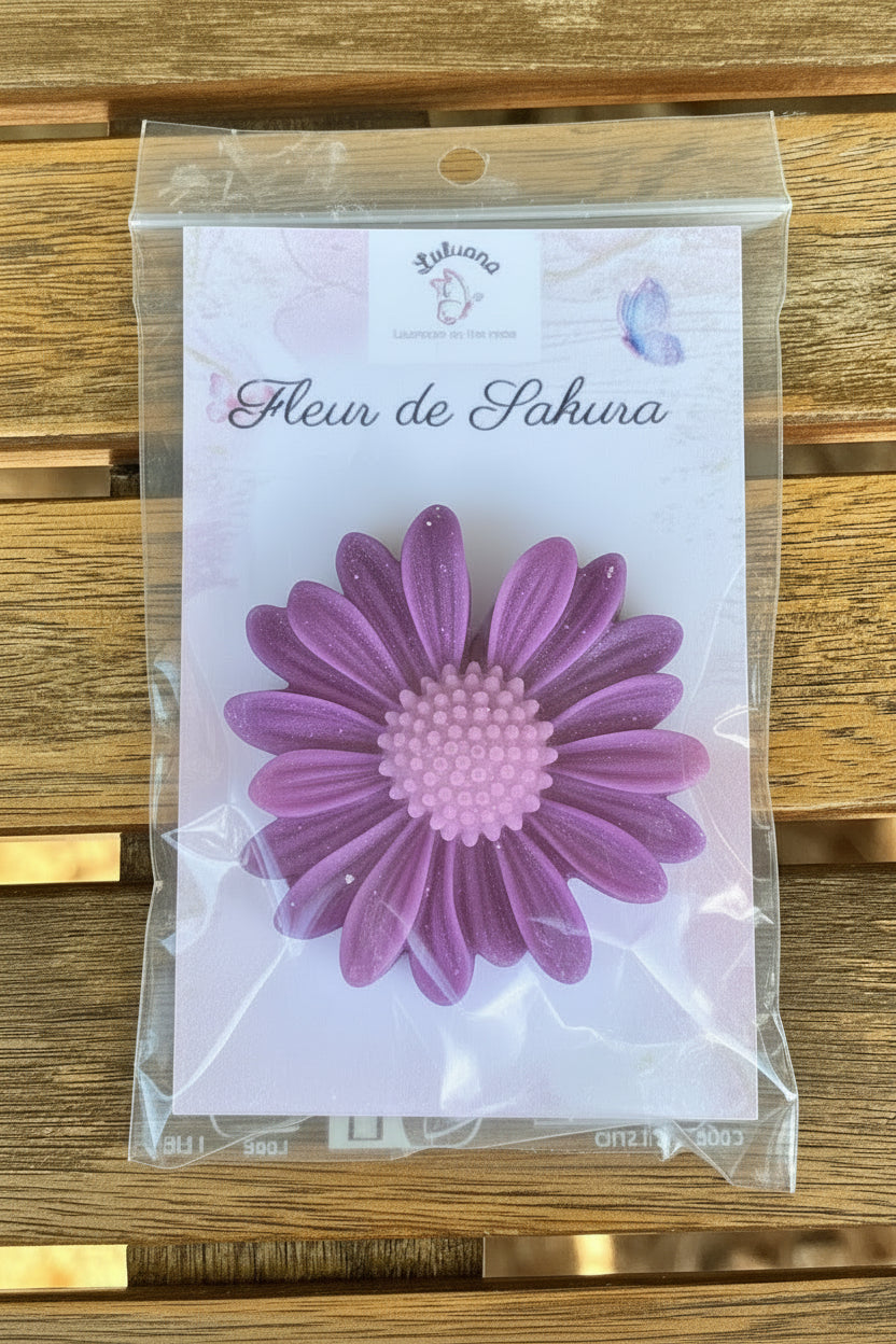 Fondant Marguerite Fleur de Sakura - étiquette