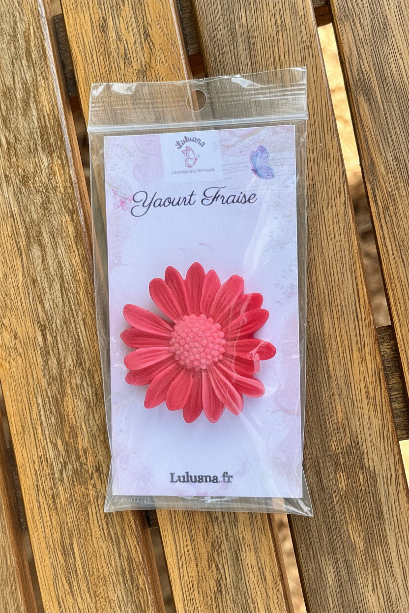 Fondant Marguerite Yaourt Fraise - étiquette
