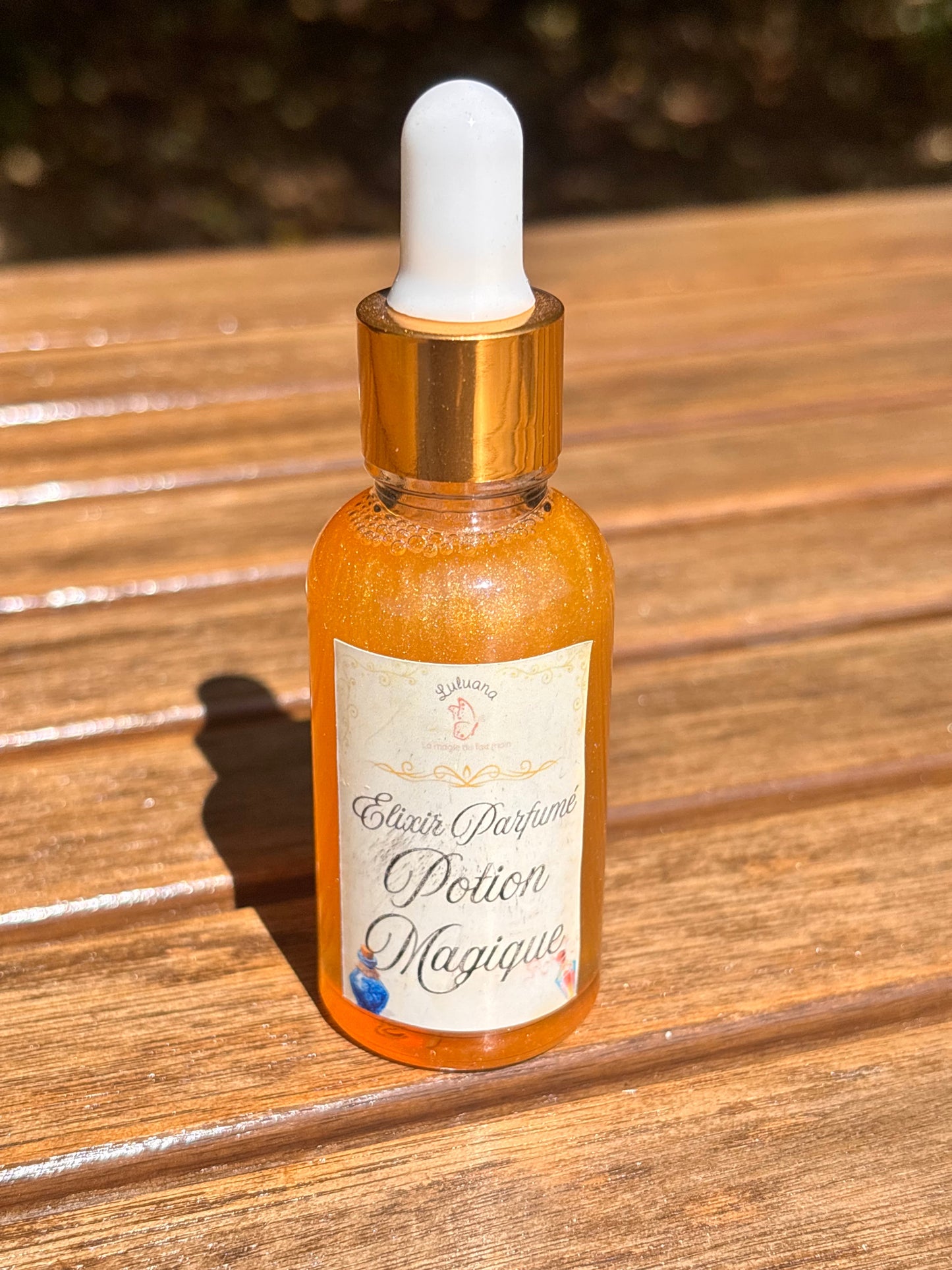 Elixir Parfumé Potion Magique - flacon ouvert