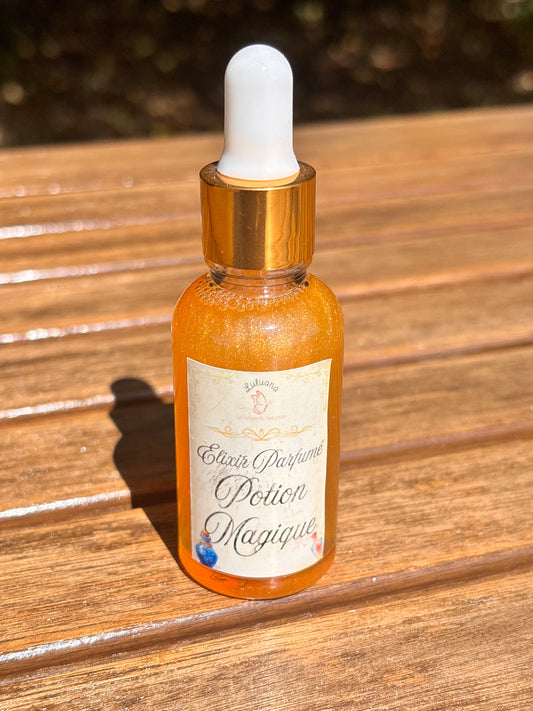 Elixir Parfumé Potion Magique - flacon ouvert