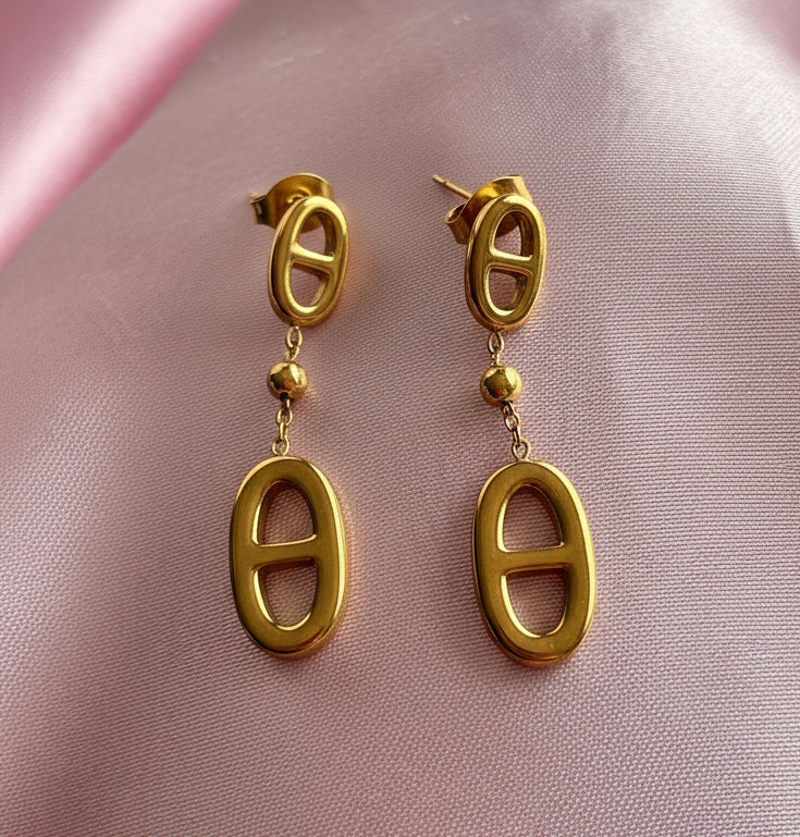 Boucles d'oreilles Hermione - vue d’ensemble