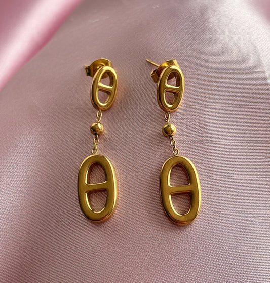 Boucles d'oreilles Hermione - vue d’ensemble