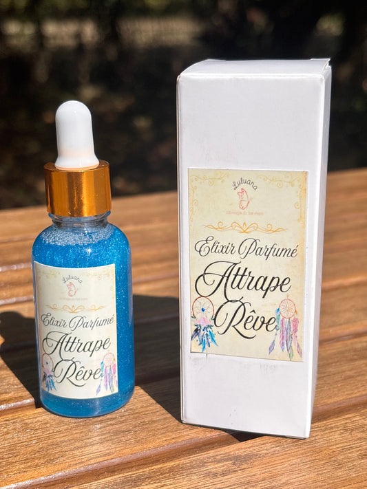 Elixir Parfumé Attrape Rêve - flacon et coffret
