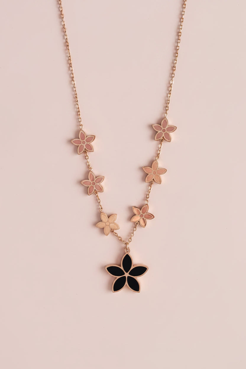 Collier Liana Noir - vue complète