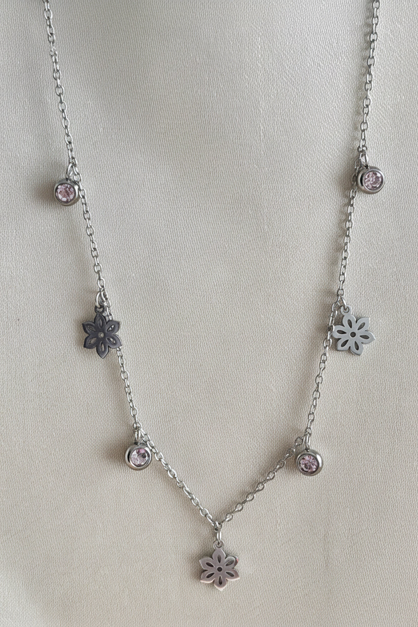 Collier Évelyne Argent - vue complète