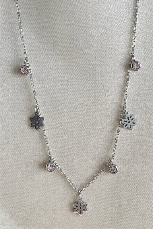 Collier Évelyne Argent - vue complète