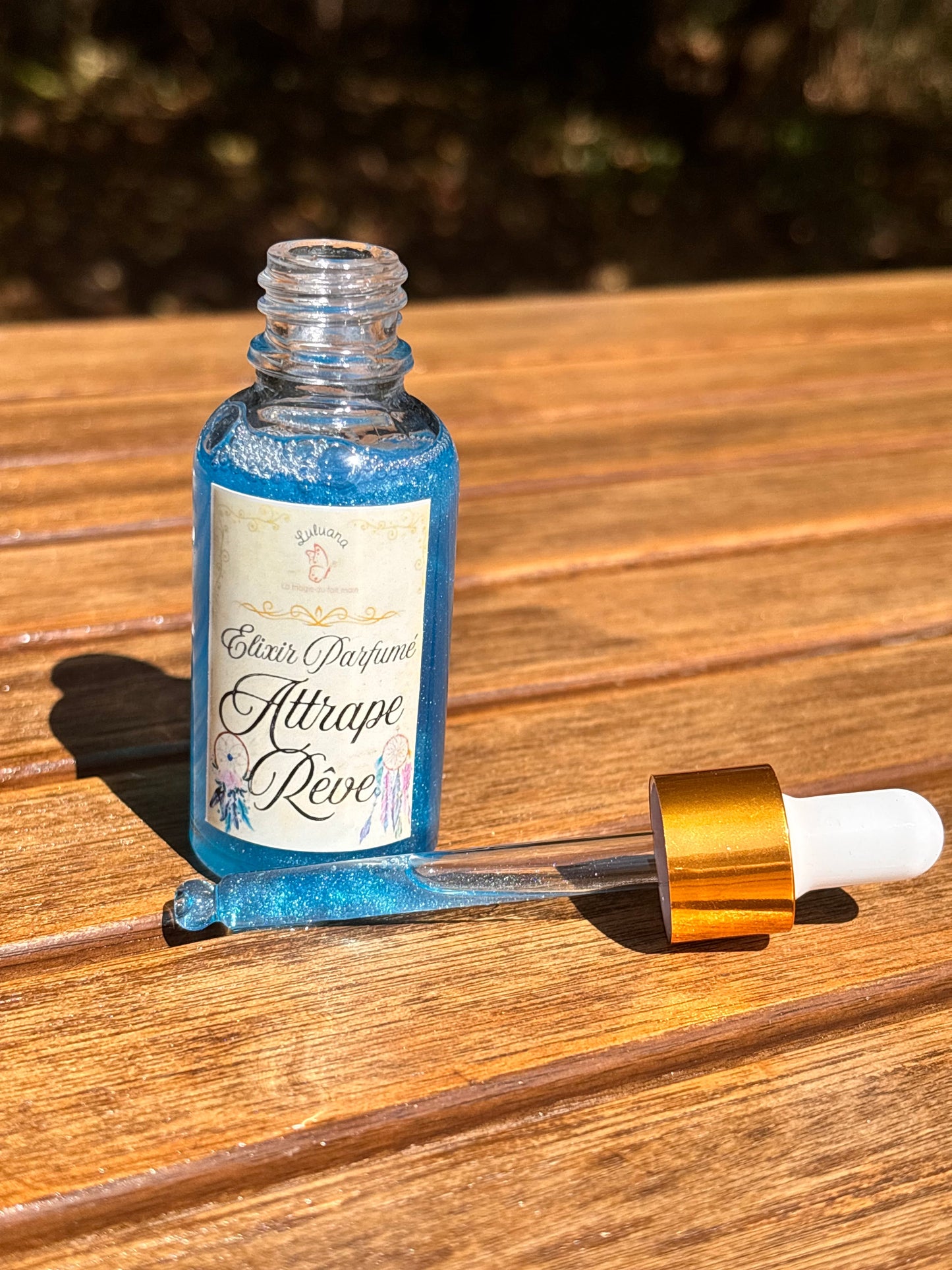 Elixir Parfumé Attrape Rêve - flacon ouvert