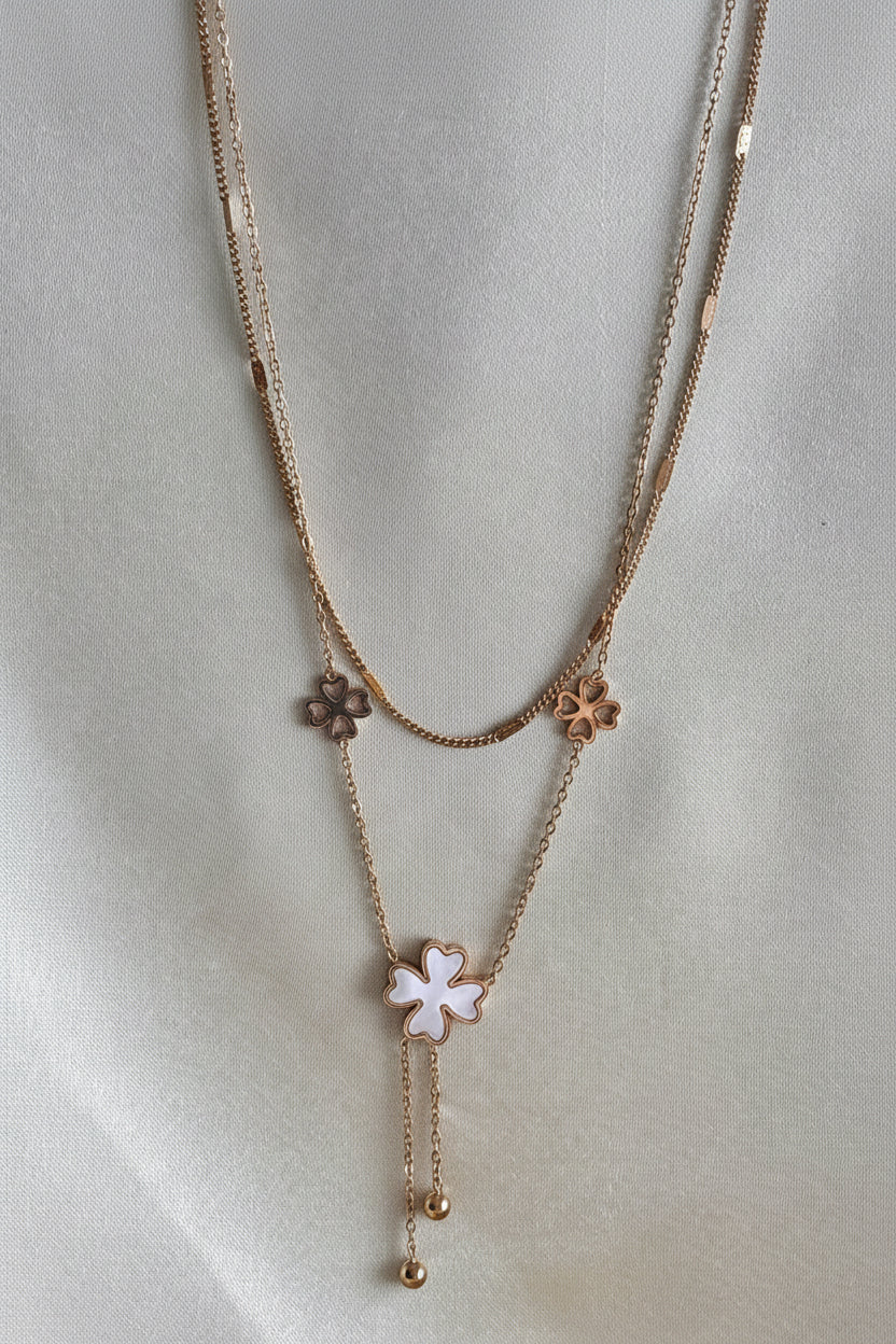 Collier Félicie - vue d’ensemble double rang
